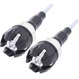 Maxbell Motorcycle Aluminum Alloy Frame Sliders Anti Crash Protector Guard Silver - Aladdin Shoppers