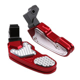 Maxbell Motorcycle Aluminum Alloy Rear Pedal for Honda PCX125 150 Red - Aladdin Shoppers