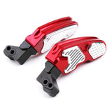 Maxbell Motorcycle Aluminum Alloy Rear Pedal for Honda PCX125 150 Red - Aladdin Shoppers