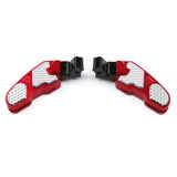 Maxbell Motorcycle Aluminum Alloy Rear Pedal for Honda PCX125 150 Red - Aladdin Shoppers