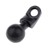 Maxbell Motorcycle Brake Clutch Reservoir Base Mount Bracket Ball Head Stand (Black) - Aladdin Shoppers