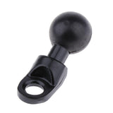 Maxbell Motorcycle Brake Clutch Reservoir Base Mount Bracket Ball Head Stand (Black) - Aladdin Shoppers