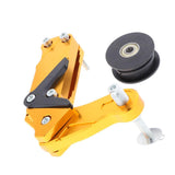 Maxbell Motorcycle Chain Adjuster Tensioner Universal Chain Roller Tool Golden - Aladdin Shoppers