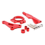 Maxbell Motorcycle CNC Steering Damper Mounting Kit for Honda CB150R Red - Aladdin Shoppers