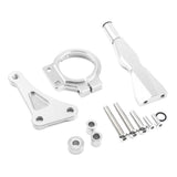 Maxbell Motorcycle CNC Steering Damper Mounting Kit for Honda CB150R Silver - Aladdin Shoppers