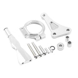 Maxbell Motorcycle CNC Steering Damper Mounting Kit for Honda CB150R Silver - Aladdin Shoppers