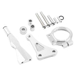 Maxbell Motorcycle CNC Steering Damper Mounting Kit for Honda CB150R Silver - Aladdin Shoppers
