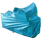 Maxbell Motorcycle Cover Waterproof Sun Shelter Dust Rain Protection Cover Blue S - Aladdin Shoppers