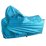Maxbell Motorcycle Cover Waterproof Sun Shelter Dust Rain Protection Cover Blue S - Aladdin Shoppers