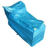 Maxbell Motorcycle Cover Waterproof Sun Shelter Dust Rain Protection Cover Blue S - Aladdin Shoppers