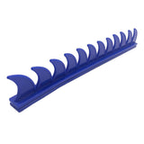 Maxbell Motorcycle Dirt Bike Mohawk Helmet Mohawks Spikes Rubber Sticker Blue - Aladdin Shoppers