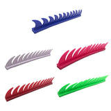 Maxbell Motorcycle Dirt Bike Mohawk Helmet Mohawks Spikes Rubber Sticker Green - Aladdin Shoppers
