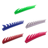Maxbell Motorcycle Dirt Bike Mohawk Helmet Mohawks Spikes Rubber Sticker Green - Aladdin Shoppers