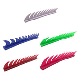Maxbell Motorcycle Dirt Bike Mohawk Helmet Mohawks Spikes Rubber Sticker Green - Aladdin Shoppers
