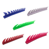 Maxbell Motorcycle Dirt Bike Mohawk Helmet Mohawks Spikes Rubber Sticker Green - Aladdin Shoppers