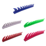 Maxbell Motorcycle Dirt Bike Mohawk Helmet Mohawks Spikes Rubber Sticker Green - Aladdin Shoppers
