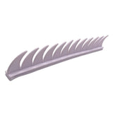Maxbell Motorcycle Dirt Bike Mohawk Helmet Mohawks Spikes Rubber Sticker White - Aladdin Shoppers