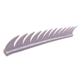 Maxbell Motorcycle Dirt Bike Mohawk Helmet Mohawks Spikes Rubber Sticker White - Aladdin Shoppers
