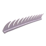 Maxbell Motorcycle Dirt Bike Mohawk Helmet Mohawks Spikes Rubber Sticker White - Aladdin Shoppers