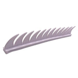 Maxbell Motorcycle Dirt Bike Mohawk Helmet Mohawks Spikes Rubber Sticker White - Aladdin Shoppers