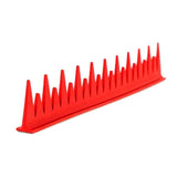 Maxbell Motorcycle Dirt Bike Mohawk Helmets Mohawks Spikes Rubber Sticker Red - Aladdin Shoppers