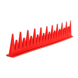 Maxbell Motorcycle Dirt Bike Mohawk Helmets Mohawks Spikes Rubber Sticker Red - Aladdin Shoppers
