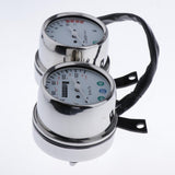 Maxbell Motorcycle Dual Mechanical Odometer Speedometer and Engine Speed Instrument - Aladdin Shoppers