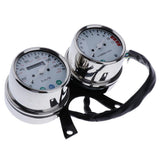 Maxbell Motorcycle Dual Mechanical Odometer Speedometer and Engine Speed Instrument - Aladdin Shoppers