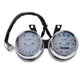 Maxbell Motorcycle Dual Mechanical Odometer Speedometer and Engine Speed Instrument - Aladdin Shoppers