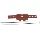 Maxbell Motorcycle Exhaust Muffler Heat Resistant Protector with Locking Ties Brown - Aladdin Shoppers