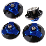 Maxbell Motorcycle Frame Fairing Bolt Hole Cap Cover Plug for Kawasaki NINJA250/Z250 Blue - Aladdin Shoppers