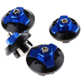 Maxbell Motorcycle Frame Fairing Bolt Hole Cap Cover Plug for Kawasaki NINJA250/Z250 Blue - Aladdin Shoppers