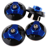 Maxbell Motorcycle Frame Fairing Bolt Hole Cap Cover Plug for Kawasaki NINJA250/Z250 Blue - Aladdin Shoppers