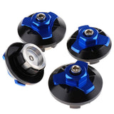 Maxbell Motorcycle Frame Fairing Bolt Hole Cap Cover Plug for Kawasaki NINJA250/Z250 Blue - Aladdin Shoppers