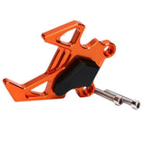 Maxbell Motorcycle Front Brake Disc Caliper Brakecaliper Guard Protector Orange