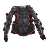 Maxbell Motorcycle Full Body Jacket Chest Protector Black + Red M - Aladdin Shoppers