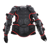 Maxbell Motorcycle Full Body Jacket Chest Protector Black + Red XXXL - Aladdin Shoppers