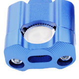 Maxbell Motorcycle Handlebar Riser Mounting Clamp Adapter Blue - Aladdin Shoppers