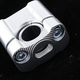 Maxbell Motorcycle Handlebar Riser Mounting Clamp Adapter Silver - Aladdin Shoppers