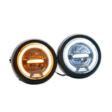 Maxbell Motorcycle Headlight Amber LED Turn Signal Indicators For Harley Cafe Racer - Aladdin Shoppers