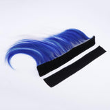Maxbell Motorcycle Helmet Adhesive Mohawk, Cool Helmet Decoration and Accessaries Blue+White - Aladdin Shoppers