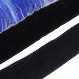 Maxbell Motorcycle Helmet Adhesive Mohawk, Cool Helmet Decoration and Accessaries Blue+White - Aladdin Shoppers