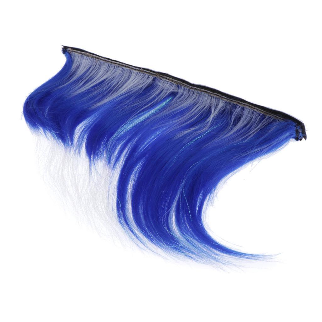 Maxbell Motorcycle Helmet Adhesive Mohawk, Cool Helmet Decoration and Accessaries Blue+White - Aladdin Shoppers