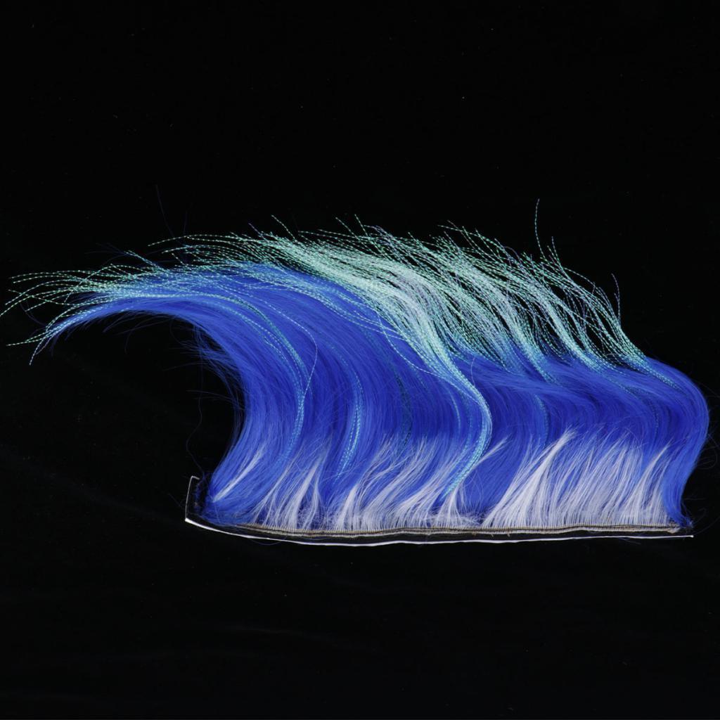 Maxbell Motorcycle Helmet Adhesive Mohawk, Cool Helmet Decoration and Accessaries Blue+White - Aladdin Shoppers