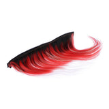 Maxbell Motorcycle Helmet Adhesive Mohawk, Cool Helmet Decoration and Accessaries Red+Black - Aladdin Shoppers