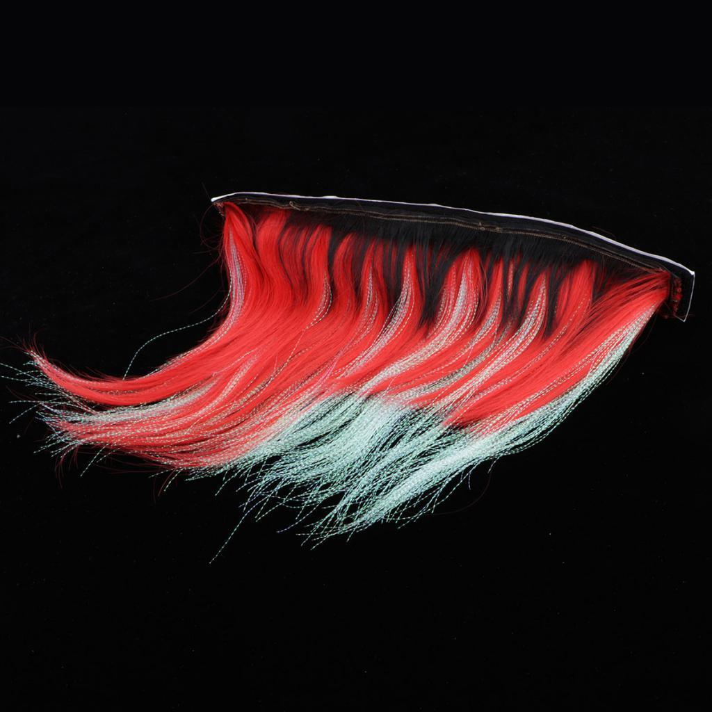 Maxbell Motorcycle Helmet Adhesive Mohawk, Cool Helmet Decoration and Accessaries Red+Black - Aladdin Shoppers