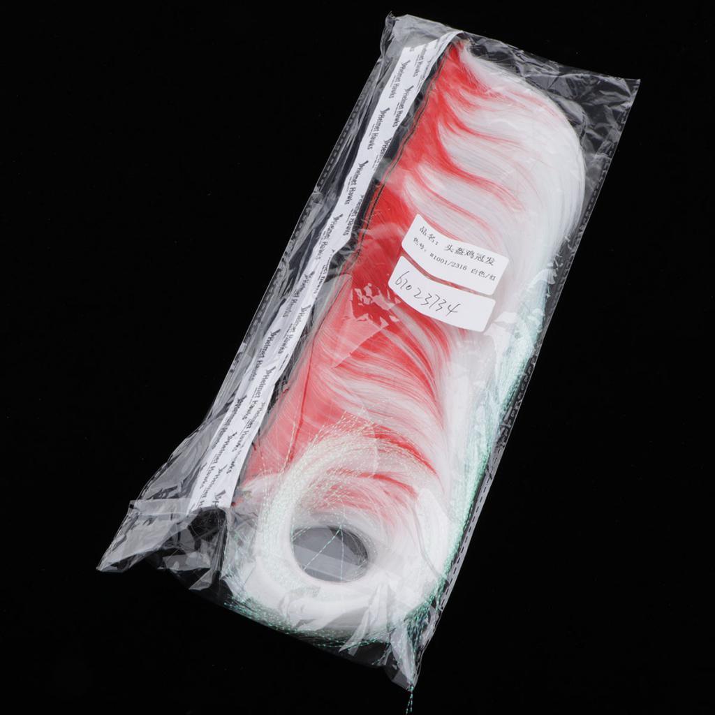 Maxbell Motorcycle Helmet Adhesive Mohawk, Cool Helmet Decoration and Accessaries Red+White - Aladdin Shoppers