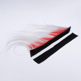 Maxbell Motorcycle Helmet Adhesive Mohawk, Cool Helmet Decoration and Accessaries Red+White - Aladdin Shoppers
