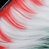Maxbell Motorcycle Helmet Adhesive Mohawk, Cool Helmet Decoration and Accessaries Red+White - Aladdin Shoppers
