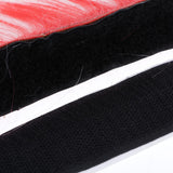 Maxbell Motorcycle Helmet Adhesive Mohawk, Cool Helmet Decoration and Accessaries Red+White - Aladdin Shoppers